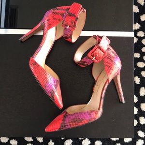 Red Lilac Jessica Simpson Heels size 6 women’s